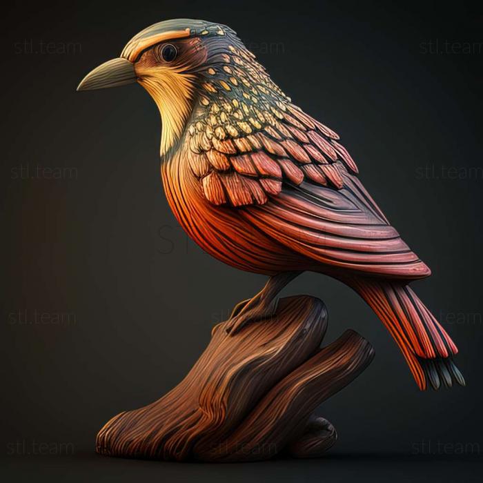 3D model Rhyparus mexicanus (STL)